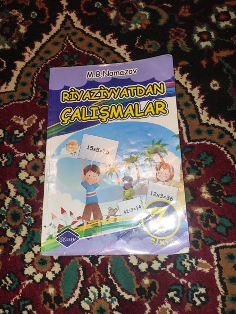 Riyaziyyatdan Çalışmalar – 3-cü sinif Müəllif: M.B. Namazov Nəşr: II — Masazır