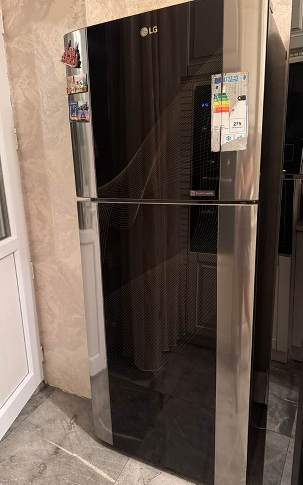 LG iki qapılı soyuducu - Brend/model: LG, üstdə dondurucu (Top — Soyuducular, Xırdalan (2)