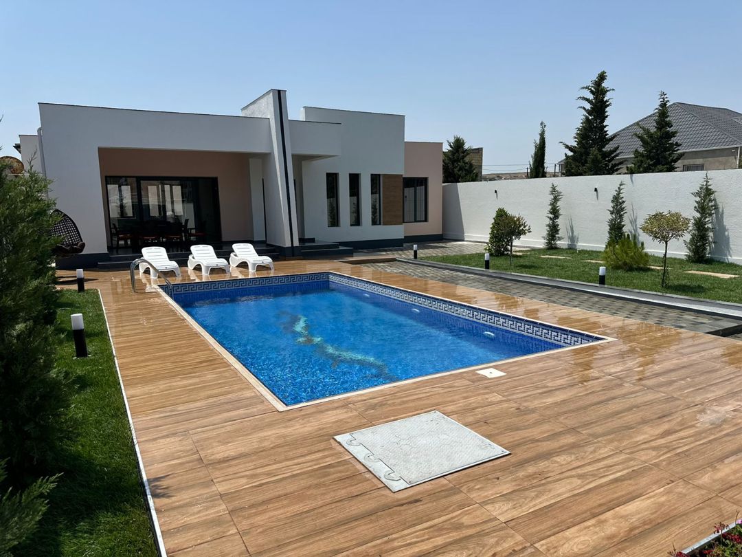Satılır 4 otaqlı həyət evi/bağ evi 182 m² — Ev, villa, Bakı (9)