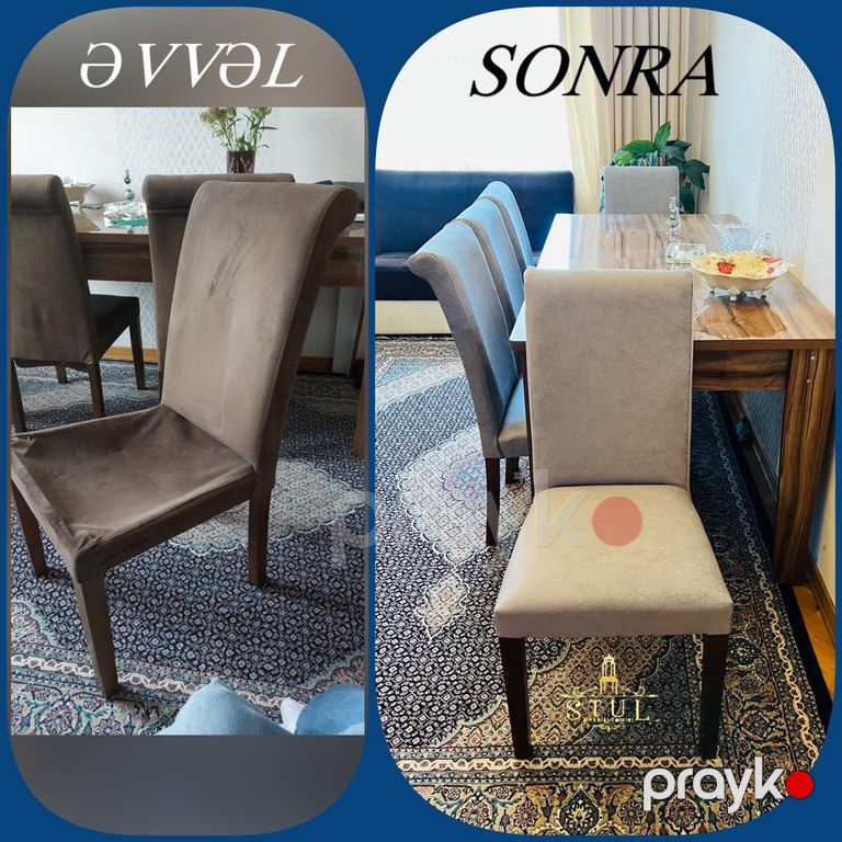 Oturacaqların təmiri — Mobilyaların montajı, təmiri və restavrasyonu, Bakı (6)