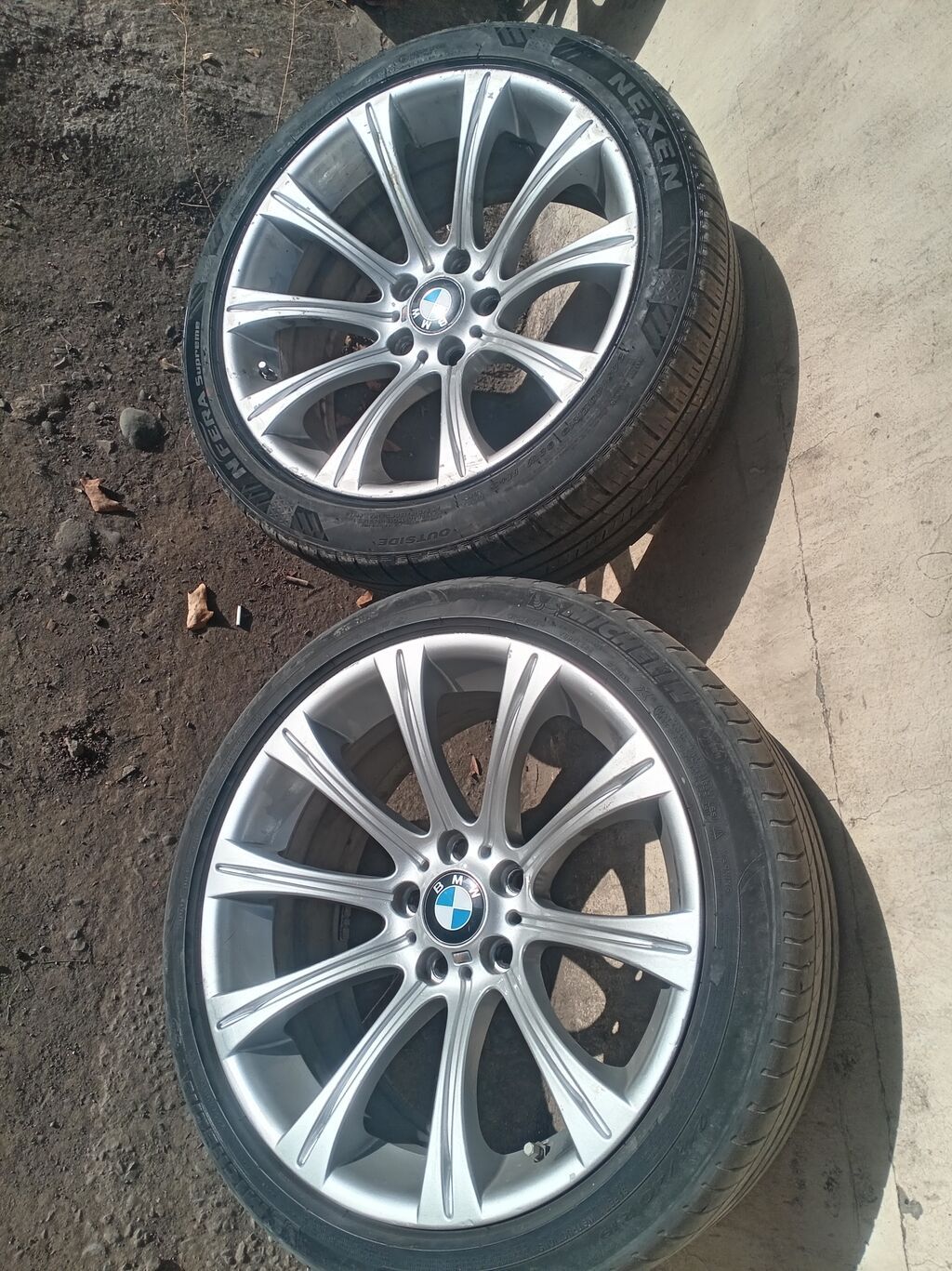 BMW orijinal yüngül lehimli disk və təkər dəsti bbs diski 19 ölçülü — Diskləri, Samux (2)