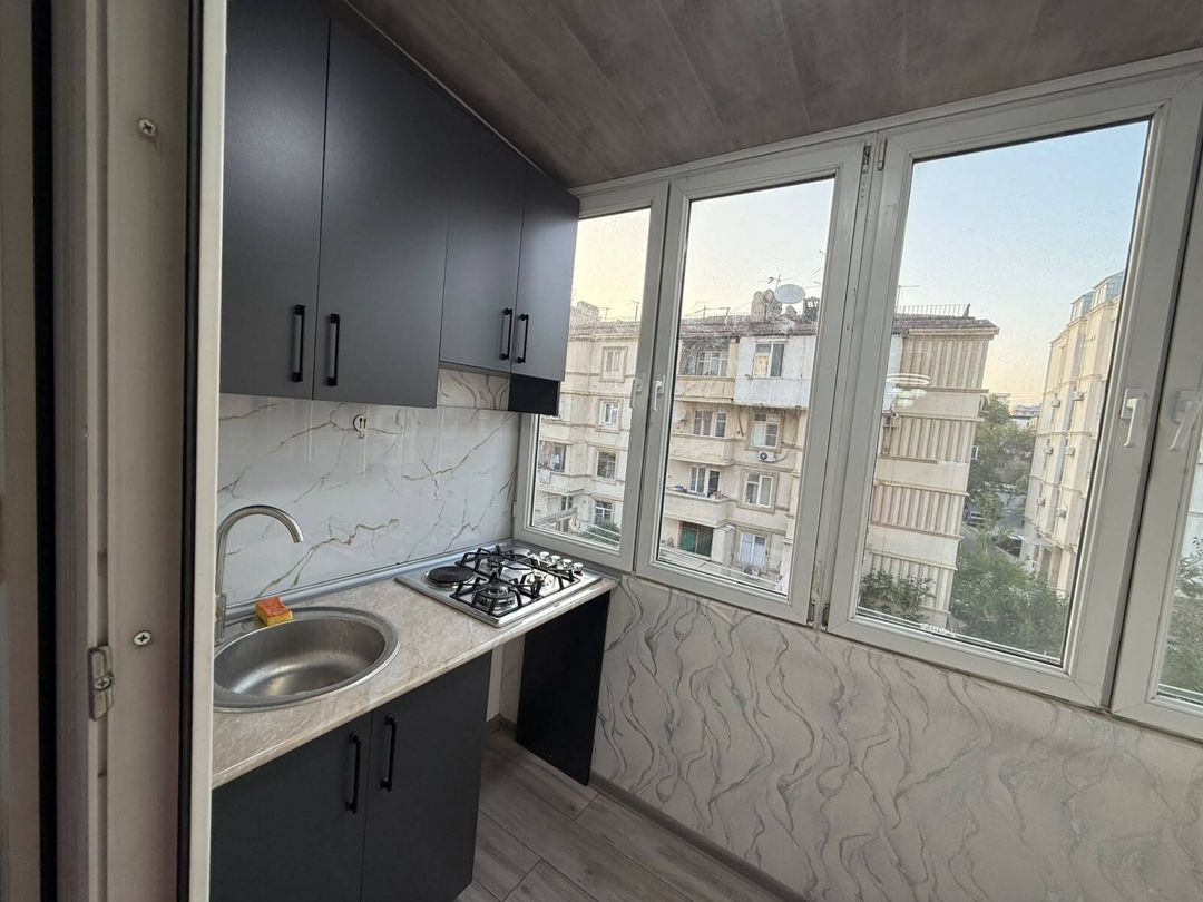 2-otaqlı mənzil kirayə verilir, Nərimanov r., 40 m² — Mənzil, Bakı (8)