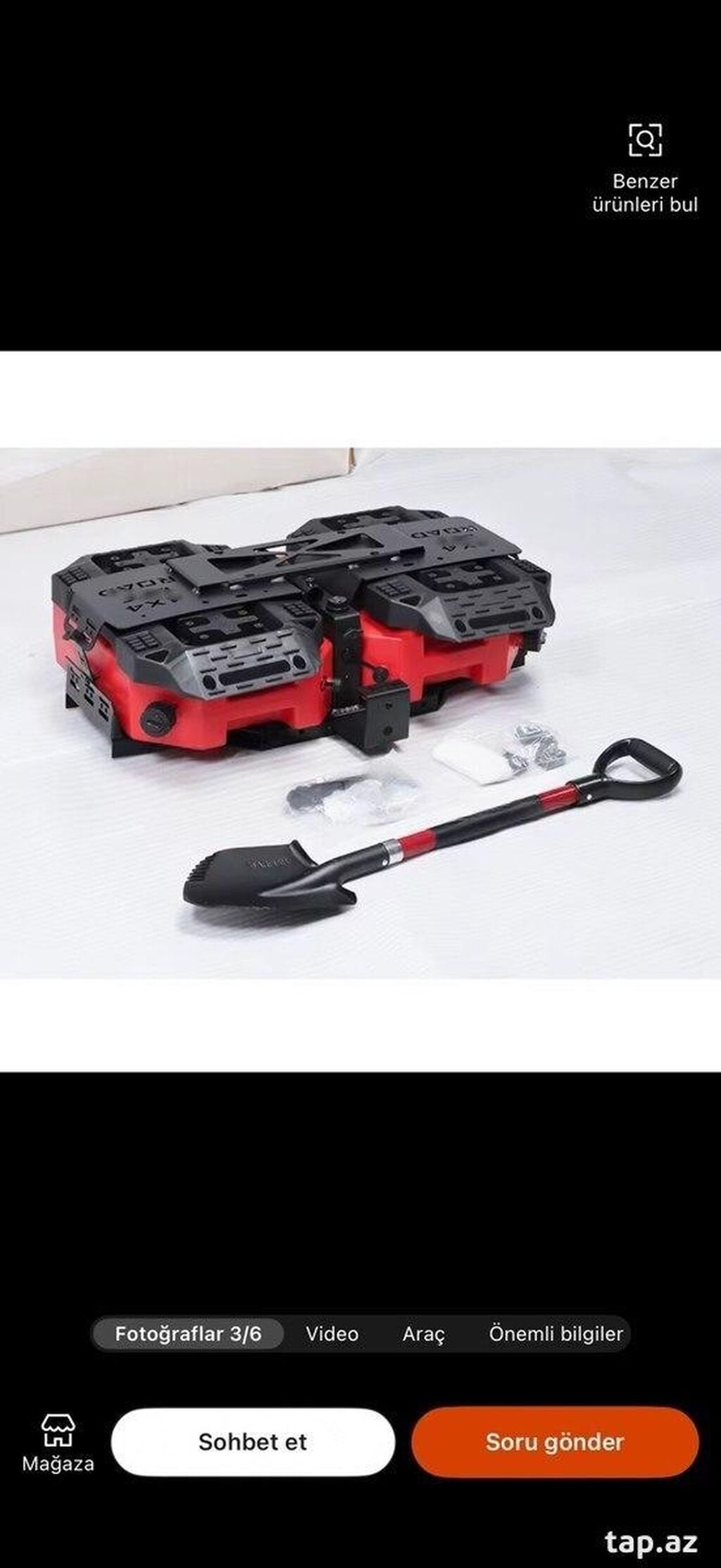 4x4 offroad ücün traction board bidon kürek Bütün kateqoriyalar — Avtoşoför dəstləri, Bakı (5)