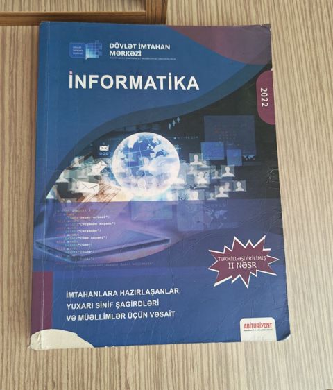 Məhsul: “İnformatika” dərs vəsaiti – Dövlət İmtahan Mərkəzi (DİM) — Bakı