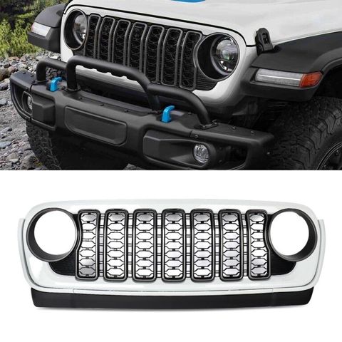 "Jeep Wrangler 2019-2025" Plug-in Hibrid radiator barmaqlığı — Bakı