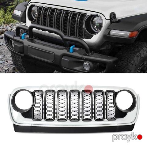 "Jeep Wrangler 2019-2025" Plug-in Hibrid radiator barmaqlığı