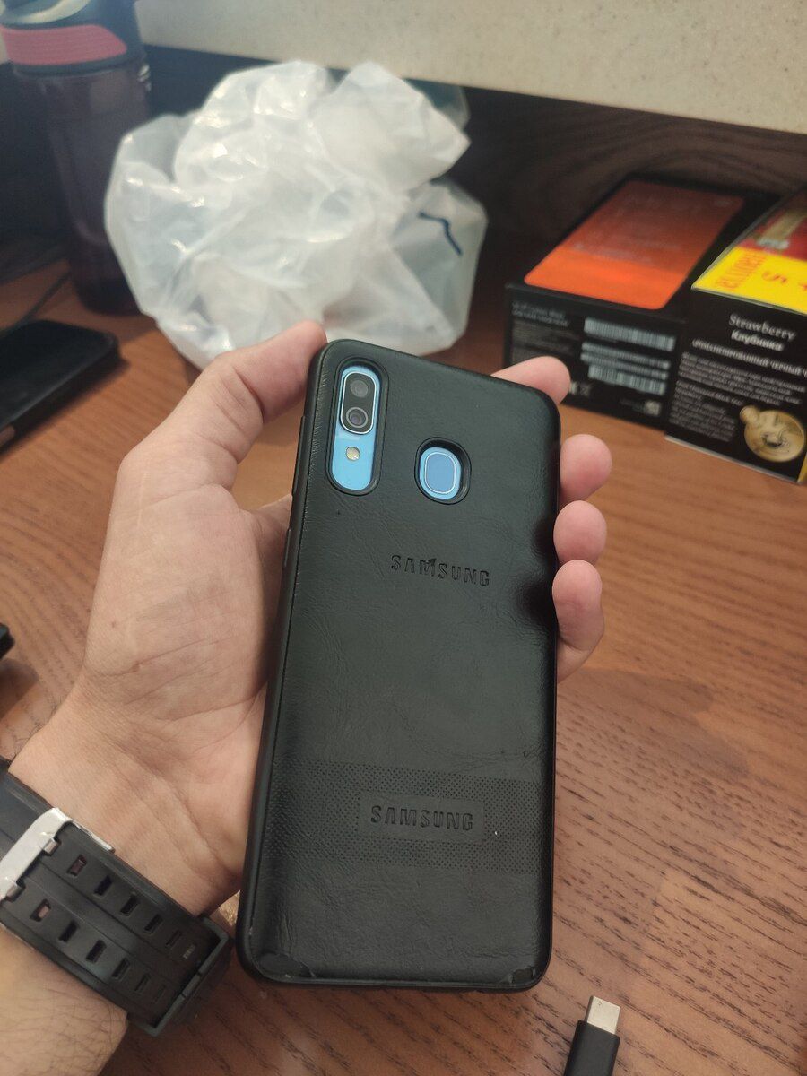 Samsung Galaxy A30 Blue 32GB/3GB — Smartfonlar, Bakı (2)