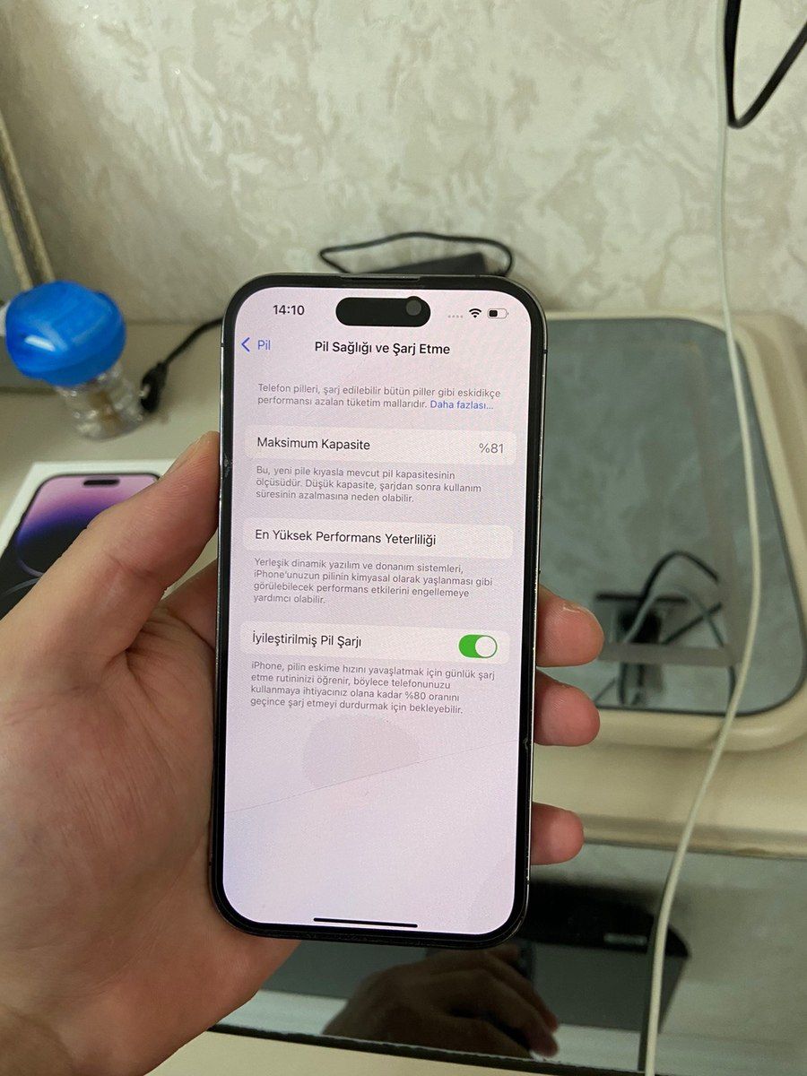 Apple iPhone 14 Pro Deep Purple 256GB/6GB — Smartfonlar, Bakı (7)
