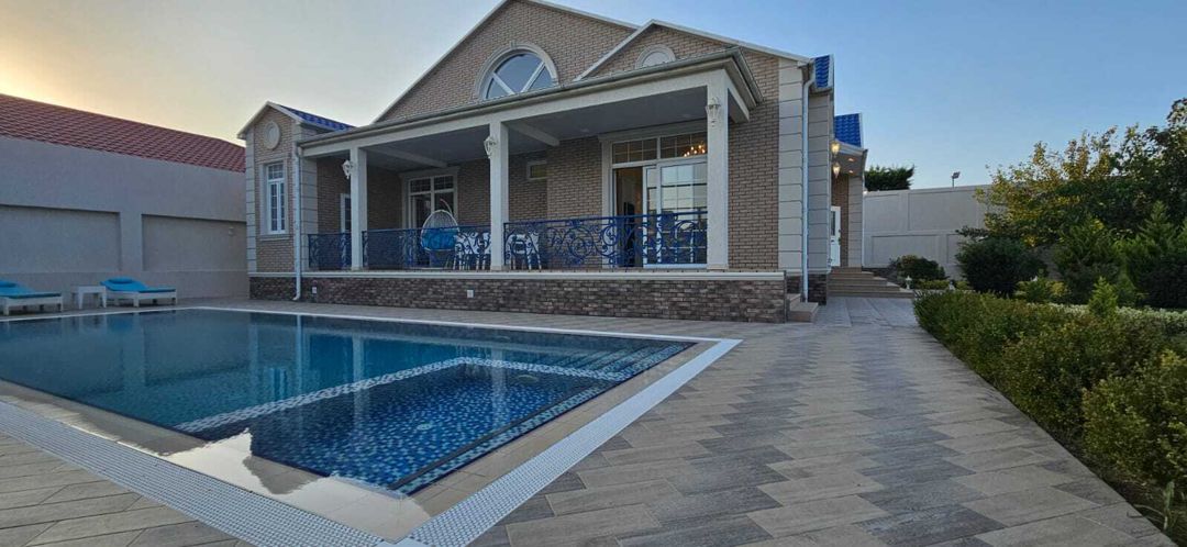 Satılır 5 otaqlı həyət evi/bağ evi 300 m² — Ev, villa, Bakı (2)