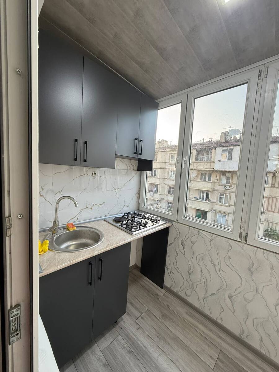 2-otaqlı mənzil kirayə verilir, Nərimanov r., 40 m² — Mənzil, Bakı (7)