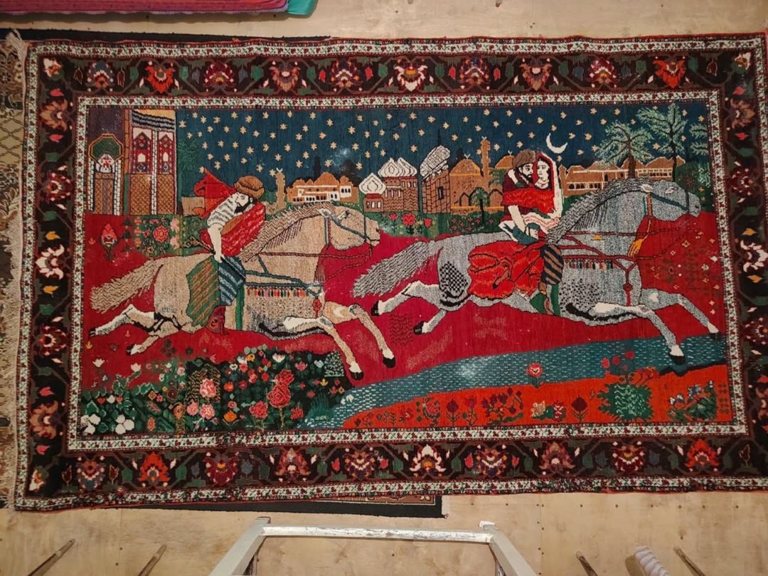 Qədimi nabur xalçası — Xalılar və xalı yolları, Bakı (3)