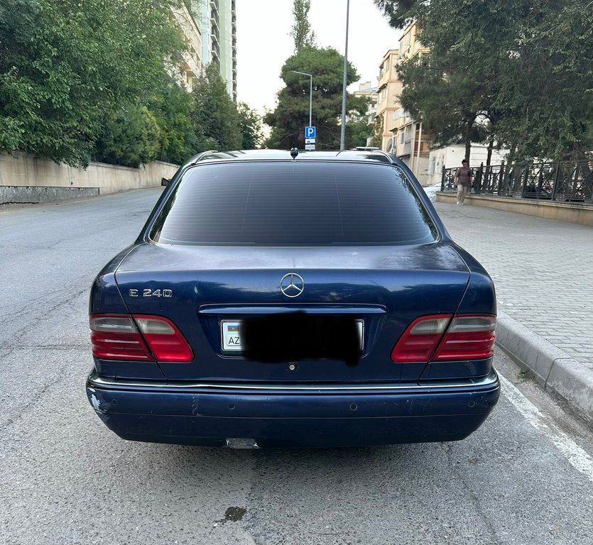 Mercedes E 240, 2.4 L, 1999 il, 347 000 km — Avtomobillər, Bakı (3)