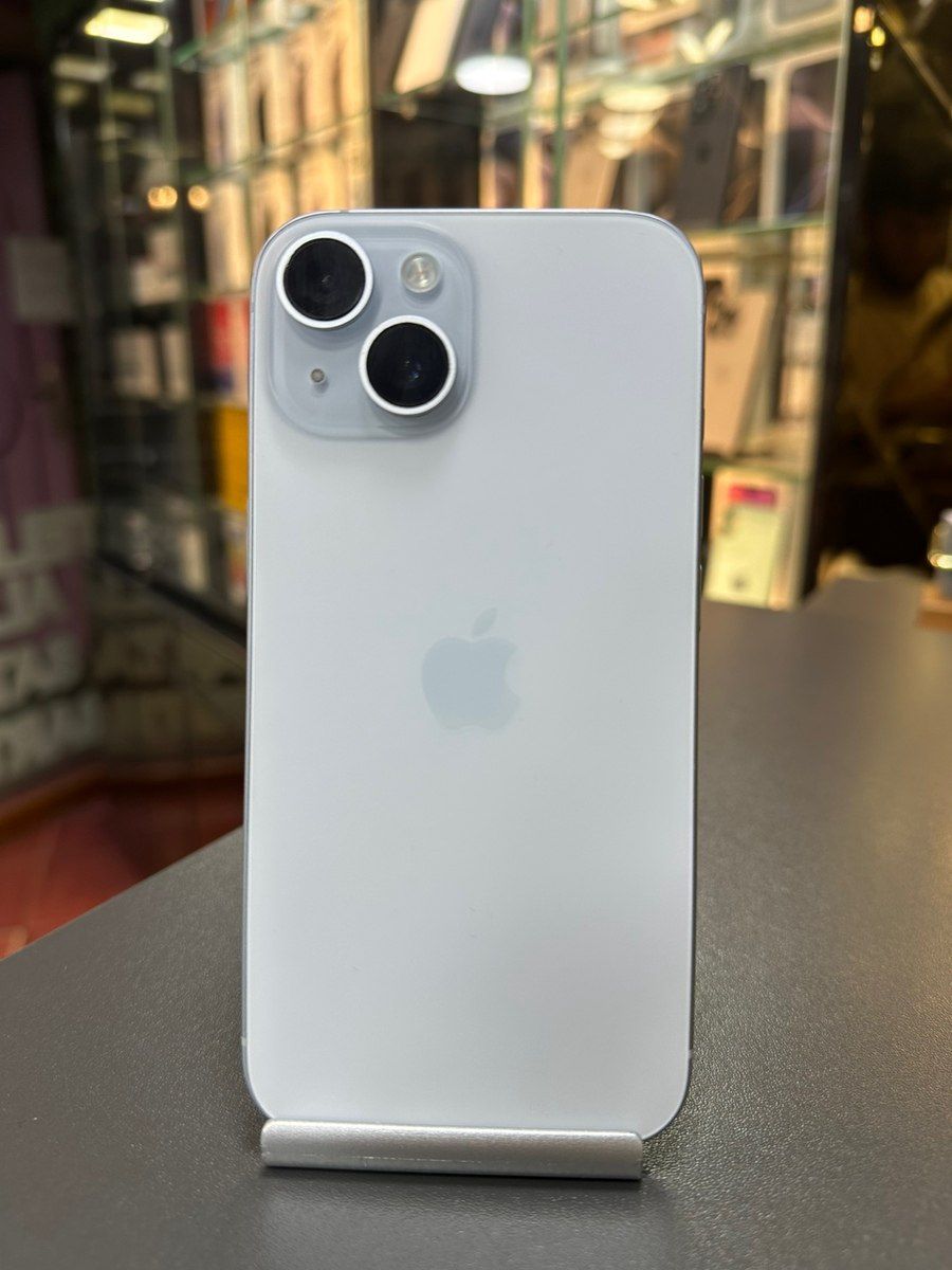 Apple iPhone 15 Blue 128GB/6GB — Smartfonlar, Bakı (2)