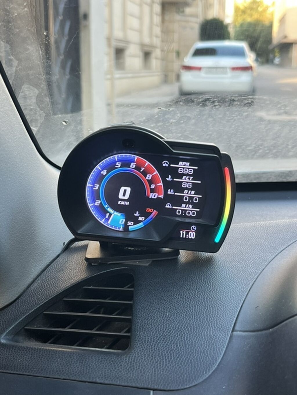 Avtomobil üçün Obd-ıı çoxfunksiyalı rəqəmsal göstərici (HUD/monitor) — Avtomobil televizorları və monitorları, Bakı (8)