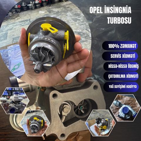 "Opel İnsignia" turbosu — Bakı