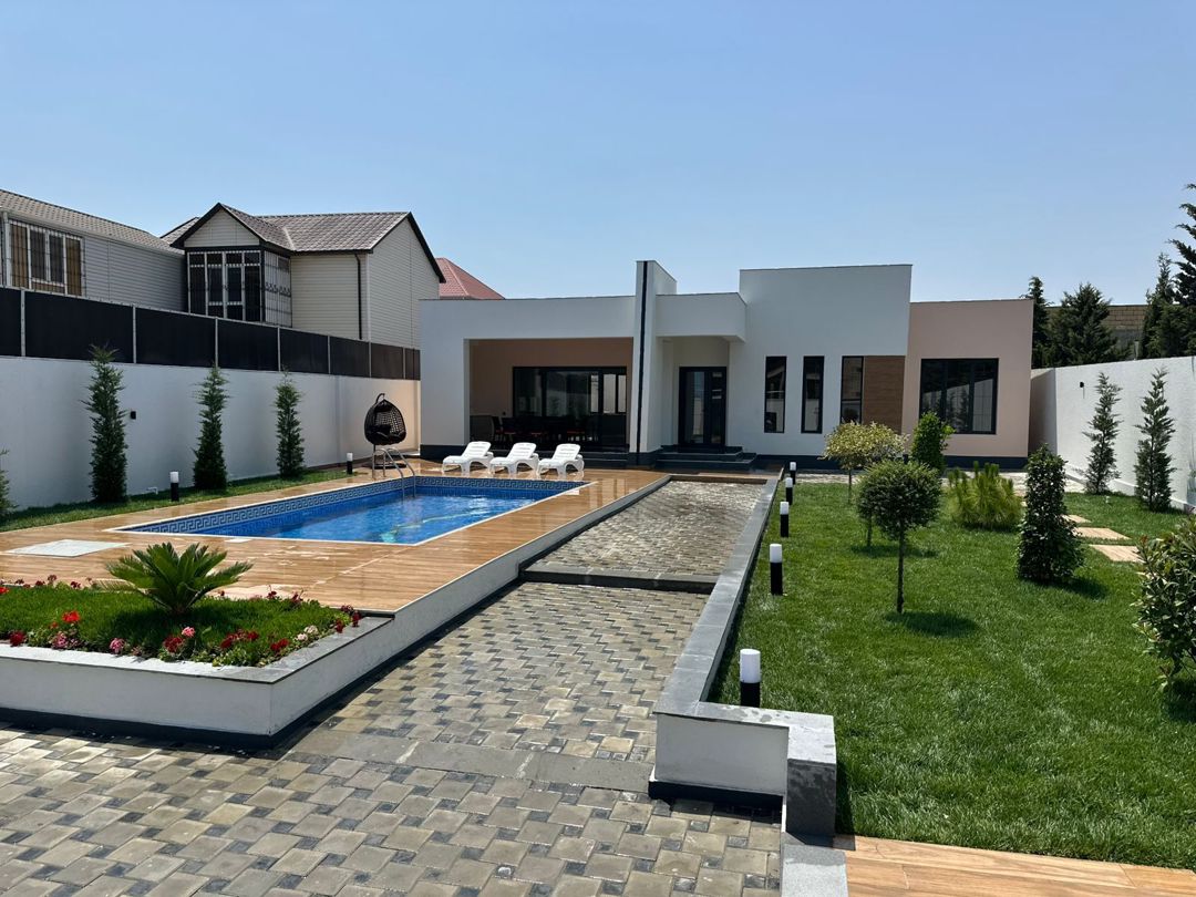 Satılır 4 otaqlı həyət evi/bağ evi 182 m² — Ev, villa, Bakı (8)