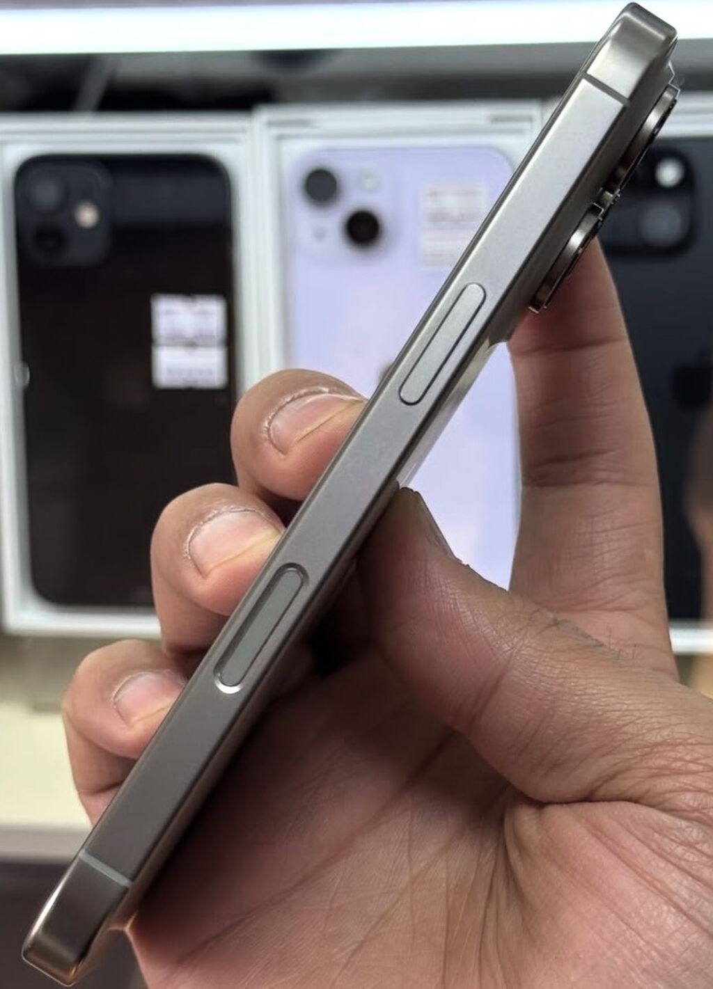 IPhone 16 Pro, 128 GB, Natural Titanium, Simsiz şarj, Face ID, Sənədlərlə — Apple iPhone, Bakı (4)
