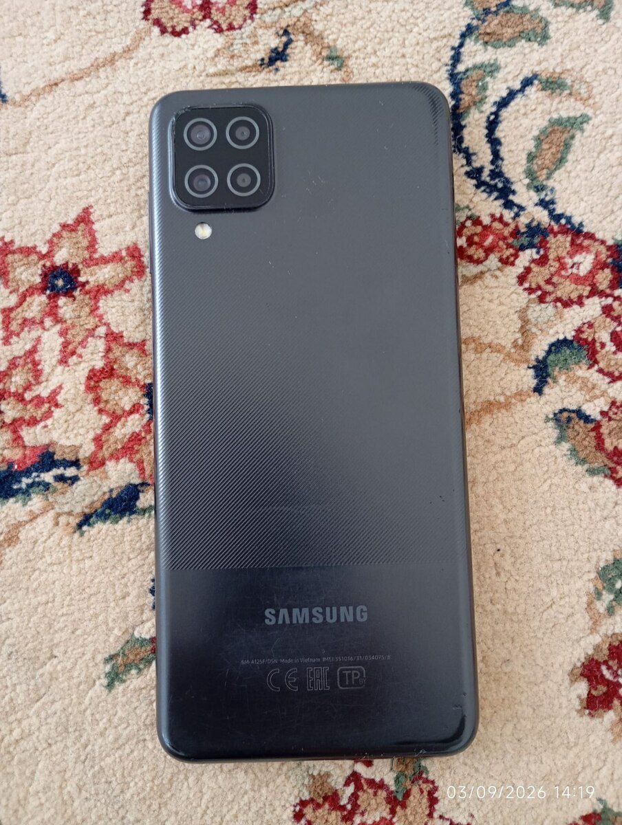 Samsung Galaxy A12 Black 64GB/4GB — Smartfonlar, Bakı (2)