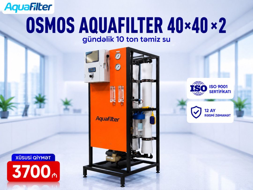 Quyu suları üçün osmos filtri — Ev texnikası, Bakı (3)