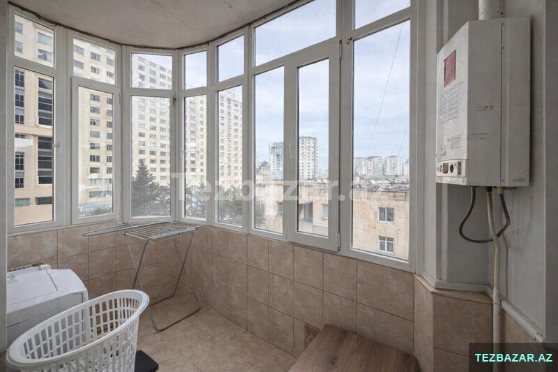 Kirayə verilir 3 otaqlı yeni tikili 105 m², İnşaatçılar m — Mənzil, Bakı (10)