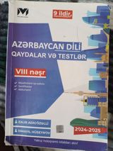 Məhsul: “Azərbaycan dili – Qaydalar və Testlər” (Vııı nəşr, 2024–2025) — Ilqar mirzeyev — Kitablar