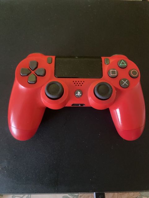 Orjinal Sony DualShock 4 (PS4) simsiz oyun pultu – qırmızı rəng — Bakı