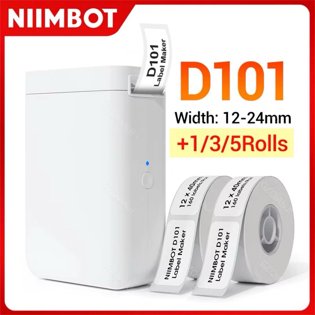 Niimbot D101 mini etiket printeri — Ofis texnikası və istehlak malları, Bakı (2)