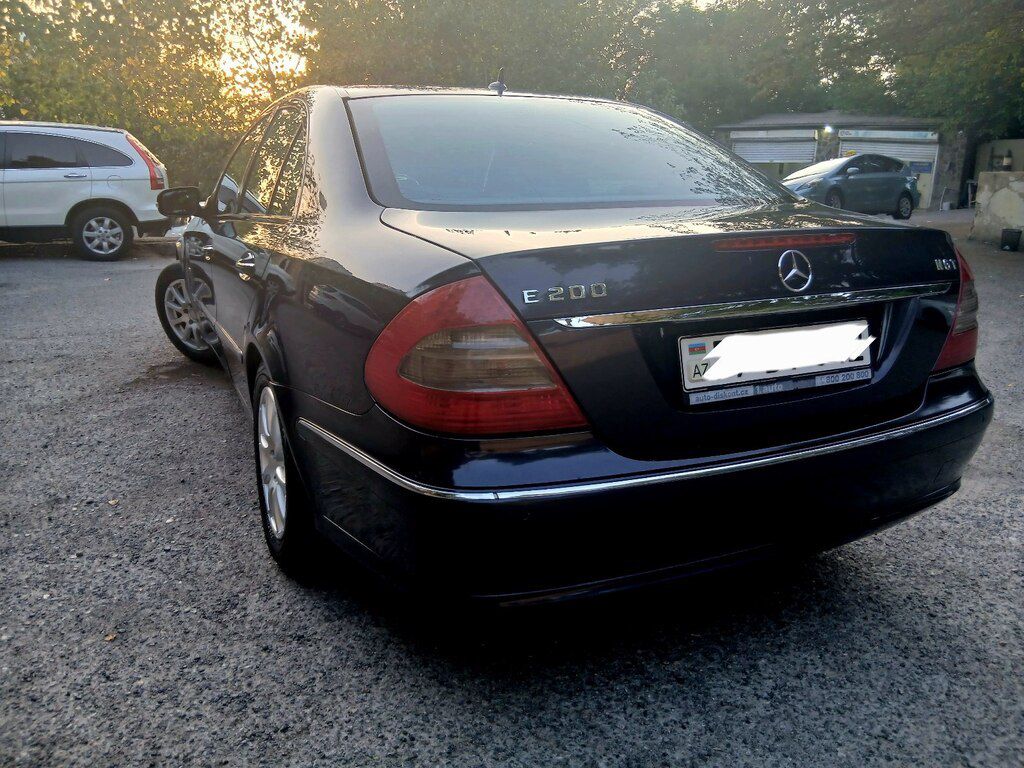 Mercedes E 200, 1.8 L, 2008 il, 394 000 km — Avtomobillər, Bakı (4)