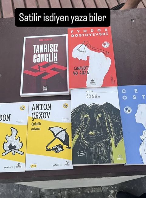 Kitab dəsti - Tanrısız Gənclik – roman (Cemil Ətiyyətli nəşri) — Bakı