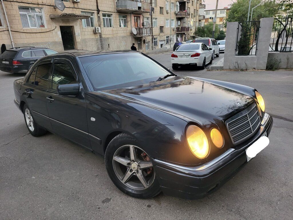Mercedes E 220, 2.2 L, 1999 il, 421 365 km — Avtomobillər, Bakı (5)