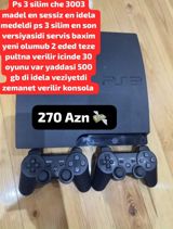 Sony PlayStation 3 — 2 ci el ev avadanliqlari