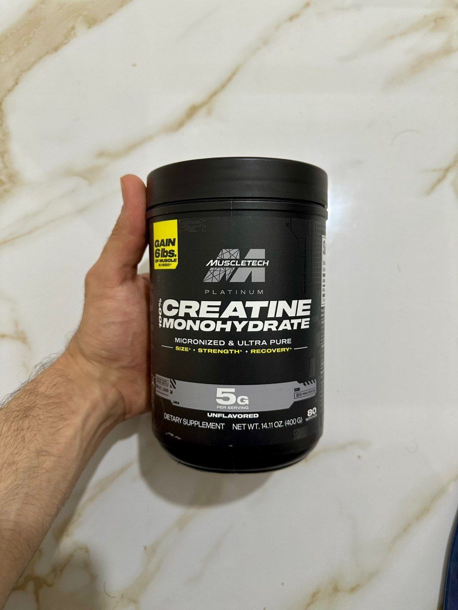 Muscletech Platinum Creatine 400g - USA Kreatin — İdman, hobi, istirahət, Bakı (3)
