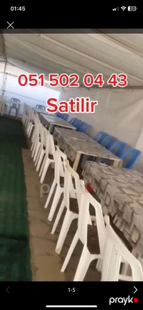 Mərasim üçün çadır satılır orta dərəcədə veziyyeti var heç avadanliq — Masazır
