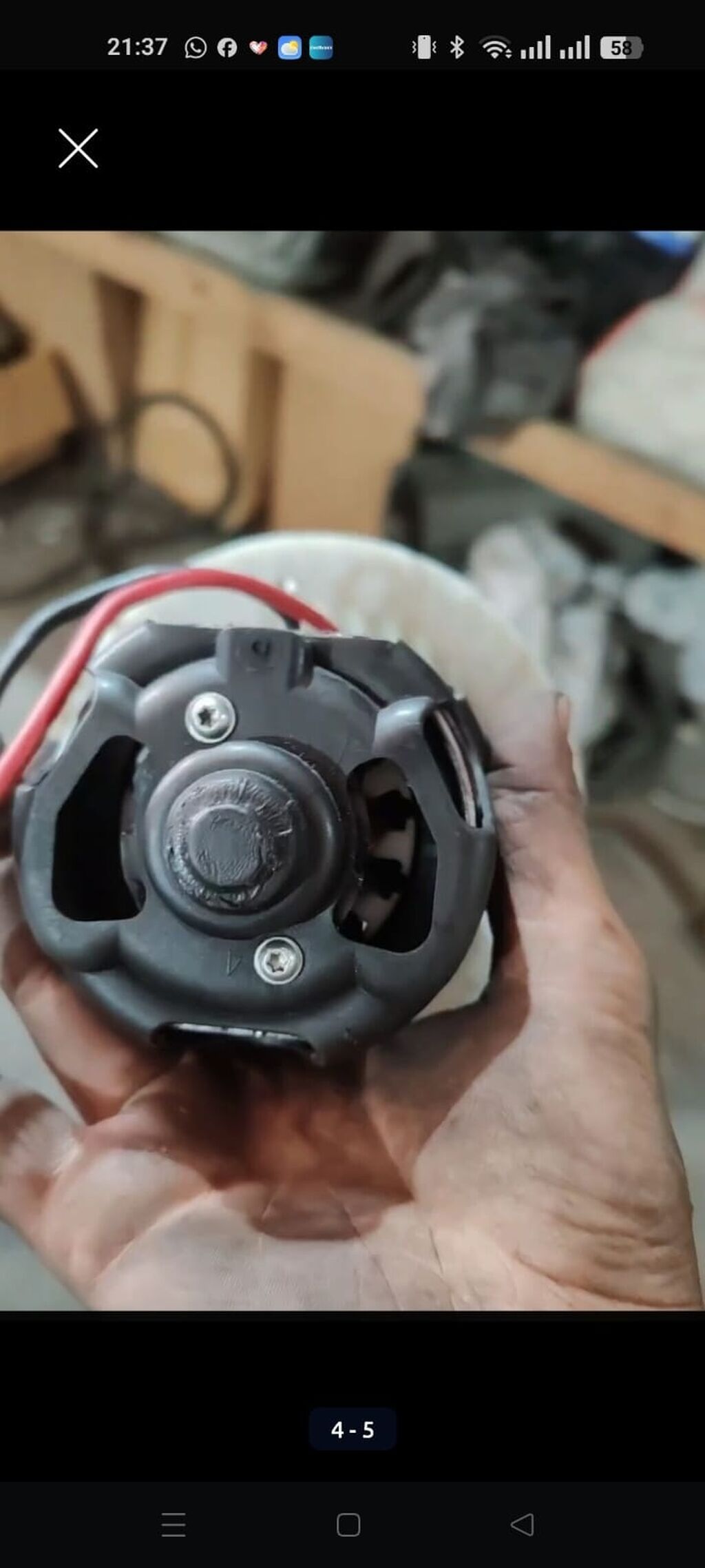 BMW F10 Avtomobil sobası üçün salon üfürücü motoru (peçka motoru) və — Soyutma sistemi, Bakı (2)