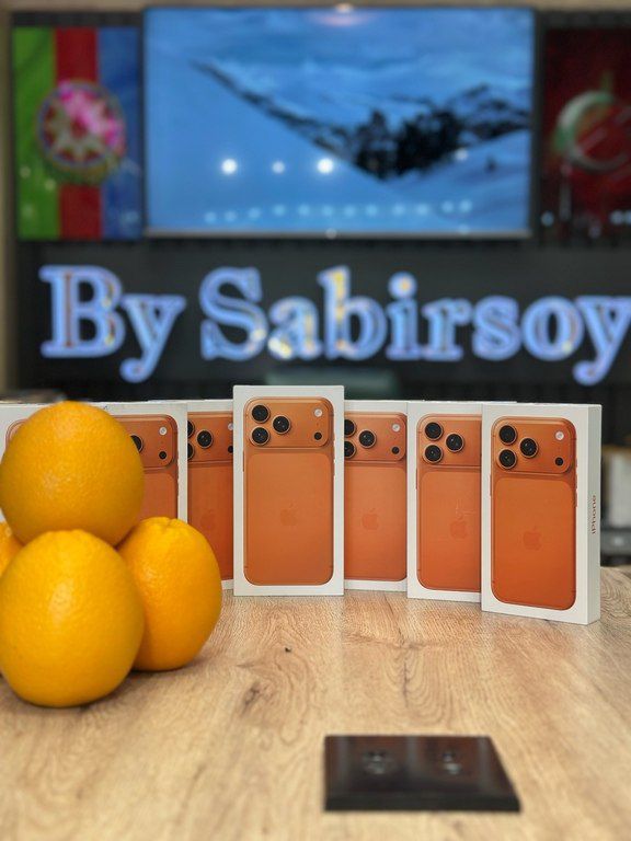 Apple iPhone 17 Pro Max Cosmic Orange 256GB/12GB — Smartfonlar, Bakı
