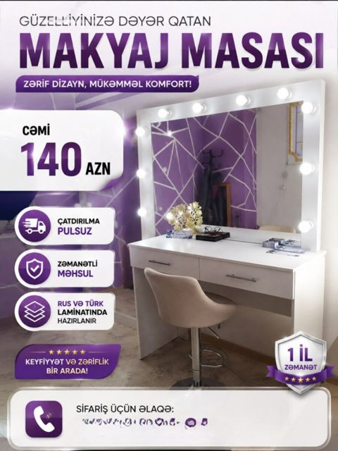 Makiyaj masasi — Bakı