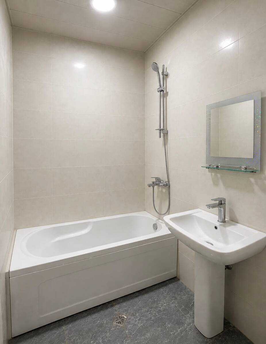İcarəyə verilir 2 otaqlı yeni tikili 59.7 m² — Mənzil, Sumqayıt (8)