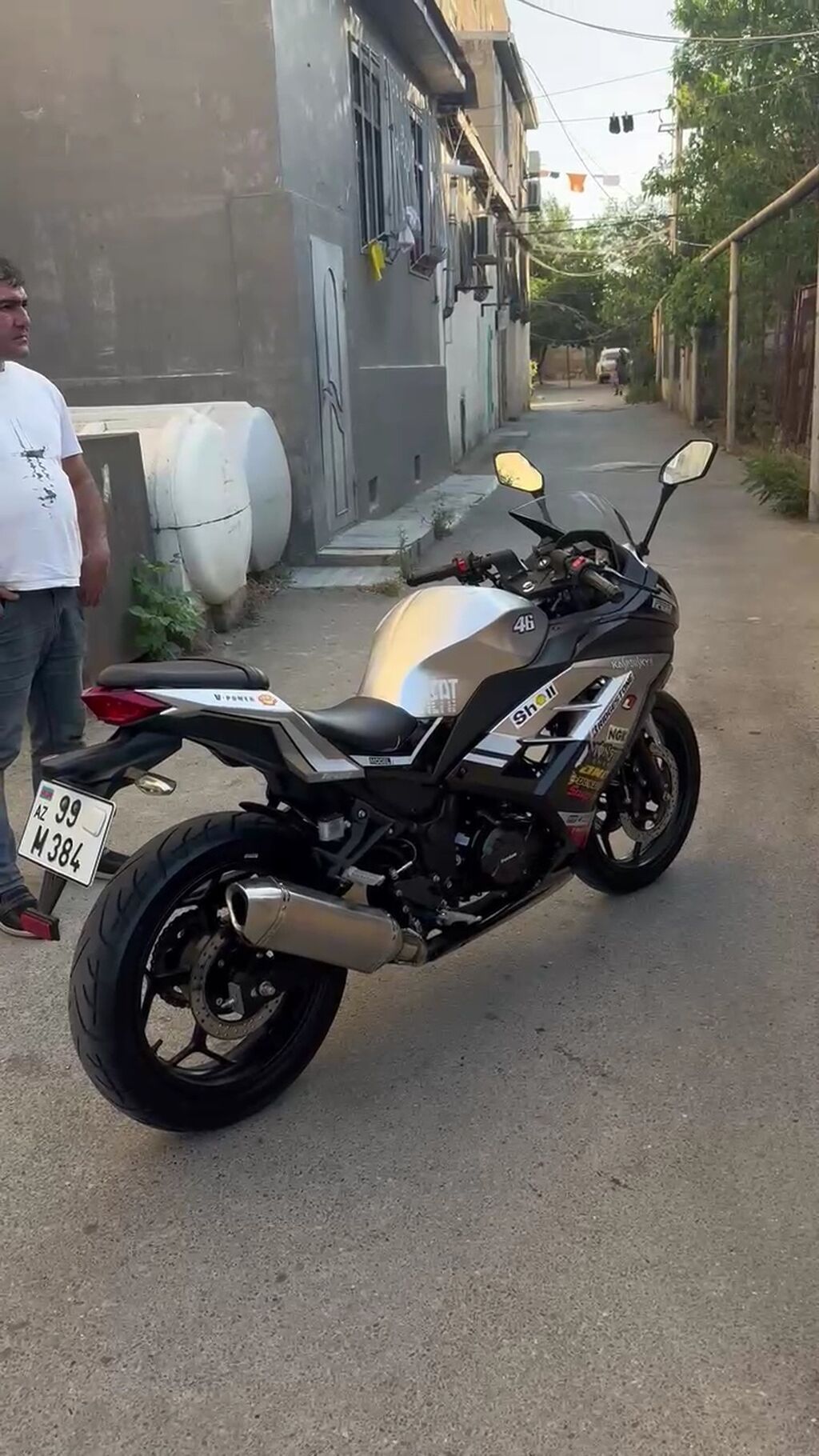 Salam az sürülüb heç bir problemi yoxdur satılır — Motosikletlər, Bakı (3)