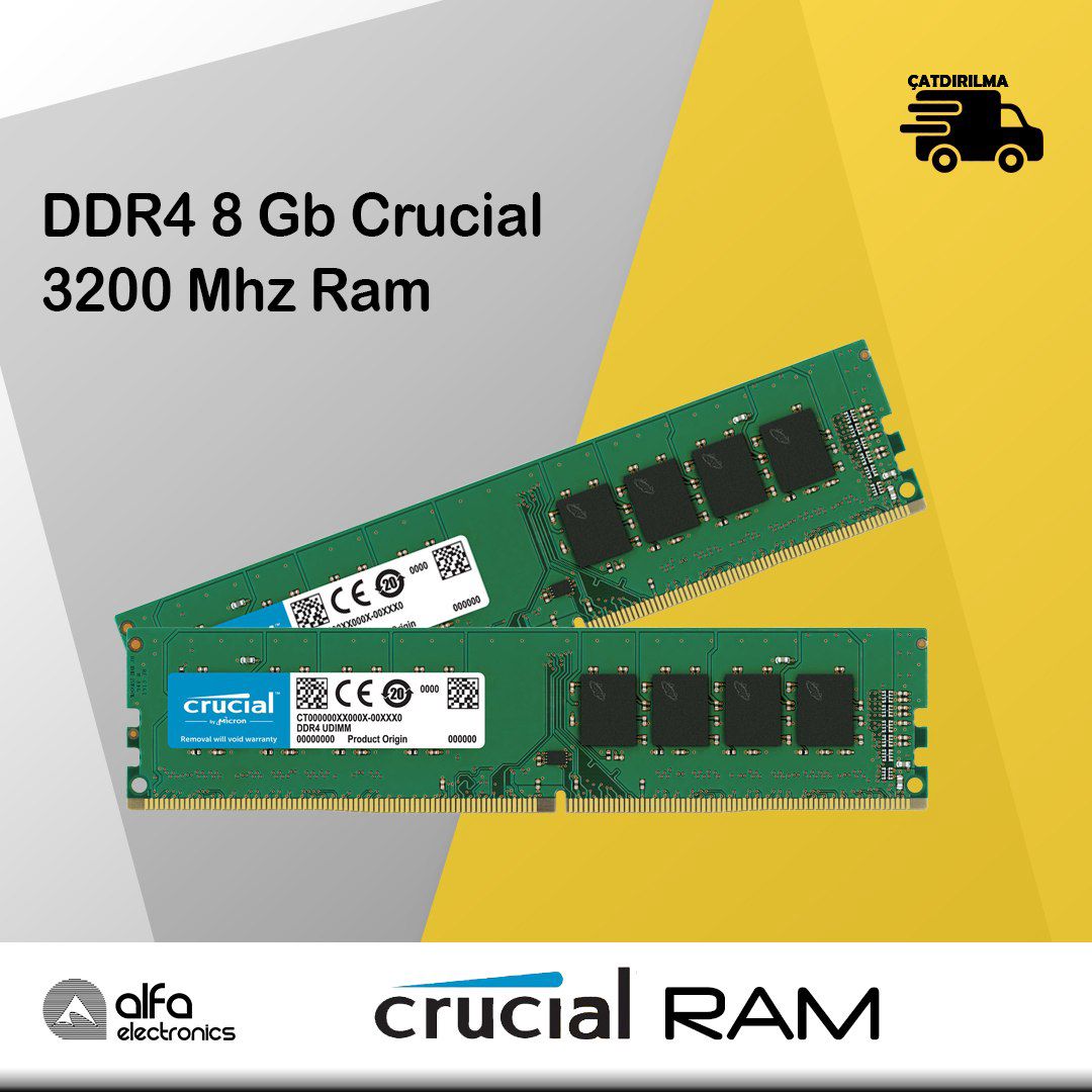 RAM-lar "Crucial" — Kompüterlər və noutbuklar, Bakı (11)