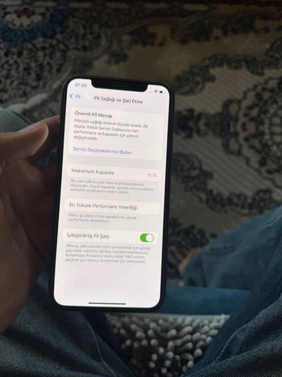 Apple iPhone XS Gold 256GB/4GB — Smartfonlar, Şəmkir (5)