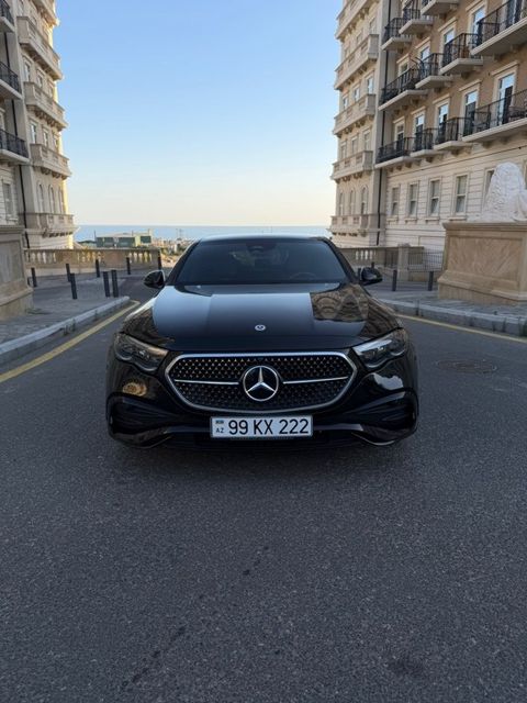 Mercedes E 300 e, 2.0 L, 25.4 kWh, 2024 il, 34 000 km — Bakı