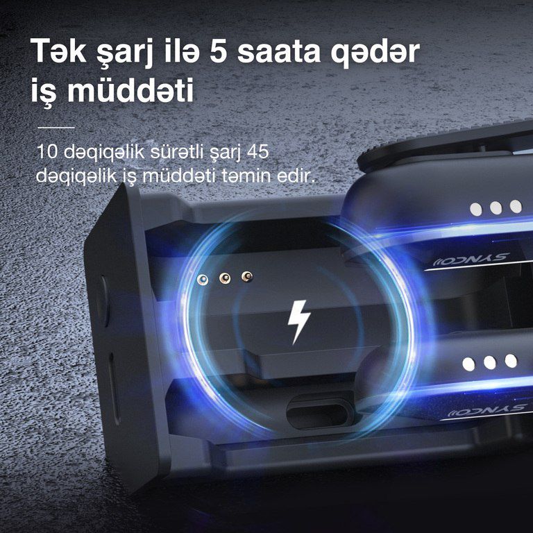 “Synco P1S T” telefon üçün simsiz yaxa mikrofonu (Type-C, 1 nəfərlik) — Səs texnikası, Bakı (8)