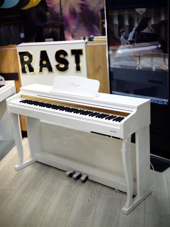 Elektro piano "Allegro, AG - F100 Polısh - White" — Musiqiə alətləri, Bakı (5)