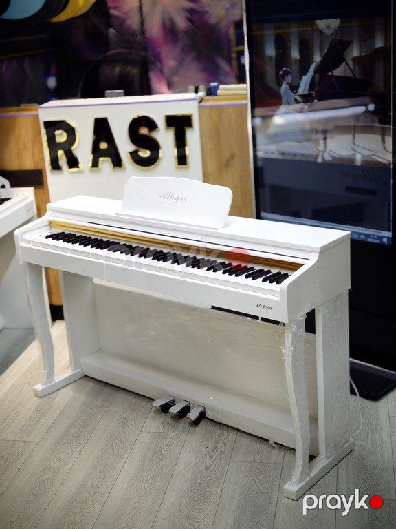Elektro piano "Allegro, AG - F100 Polısh - White" — Musiqiə alətləri, Bakı (5)