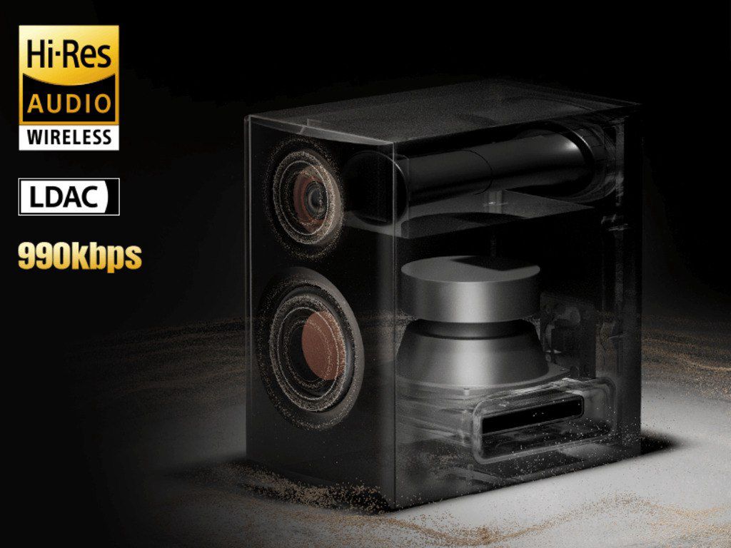 Edifier MR5 Black Tri-amped Studio110W, Ldac, SBC, BTv6.0: 600 50mFFS, XLR: 1228 50mV — Səs texnikası, Bakı (4)
