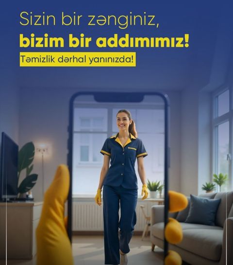 Təmizlik Evlər Ümumi təmizlik — Bakı