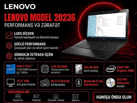 Noutbuk Lenovo G500 — Sumqayıt