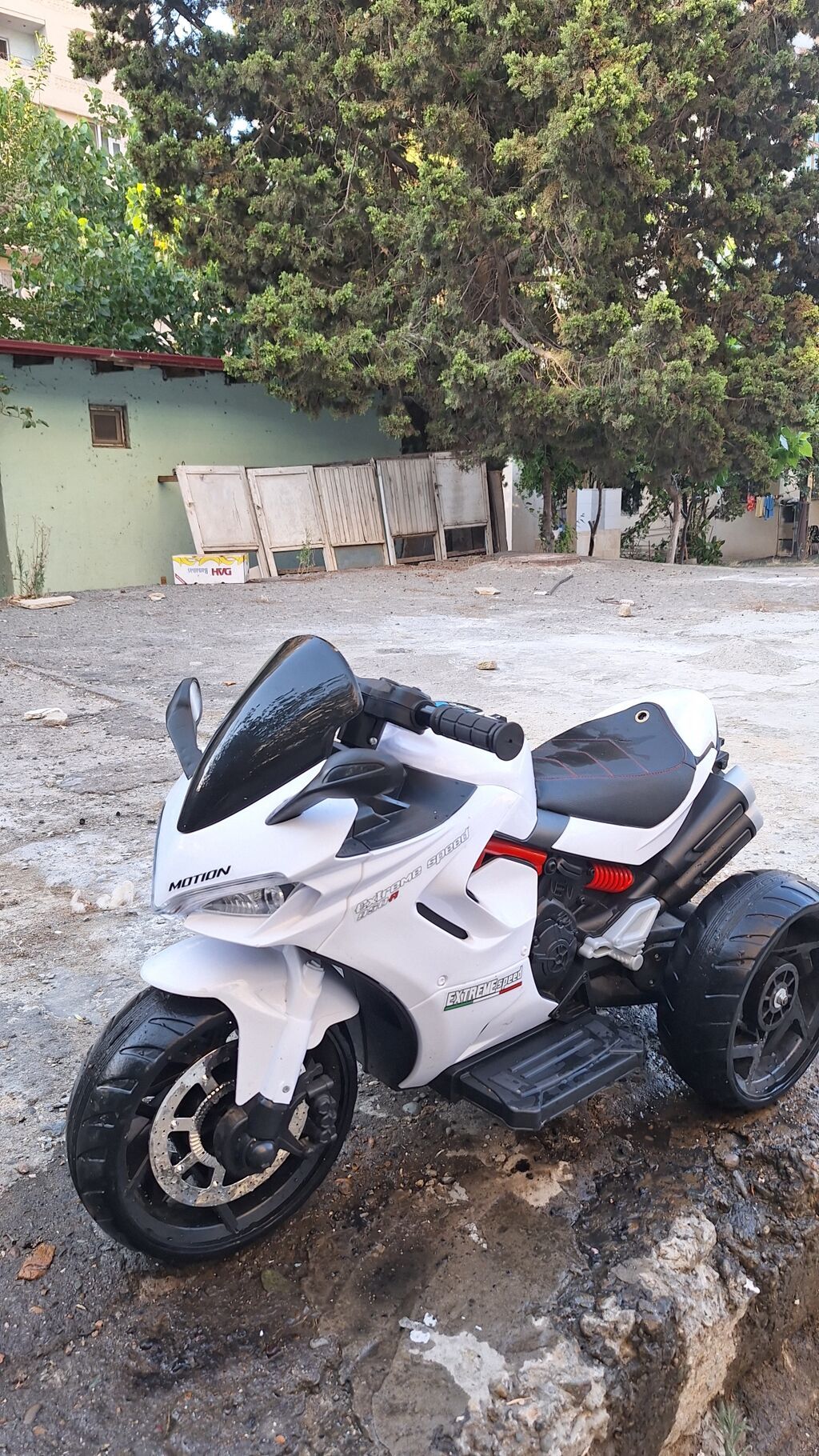 Uşaq üçün elektrikli üçtəkərli motosiklet - Model: Motion (üzərində — Uşaq avtomobilləri, Bakı (4)