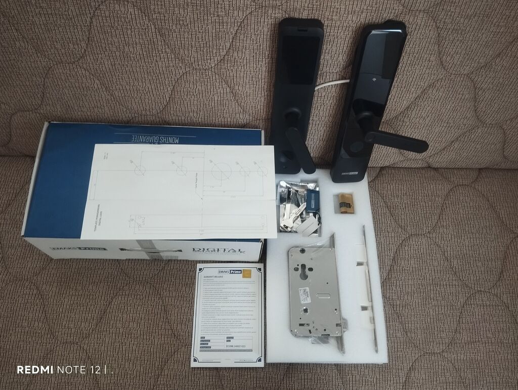Emaks Prime Digital Smart Lock – ağıllı qapı kilidi dəsti — Pəncərələr, qapılar, balkonlar, Digah (3)