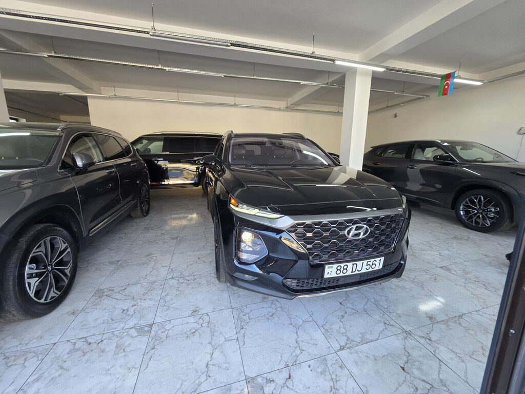 Hyundai Santa Fe, 2.0 L, 2019 il, 164 500 km — Avtomobillər, Bakı (7)